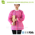 Disposable SMS dental lab jacket lab gown